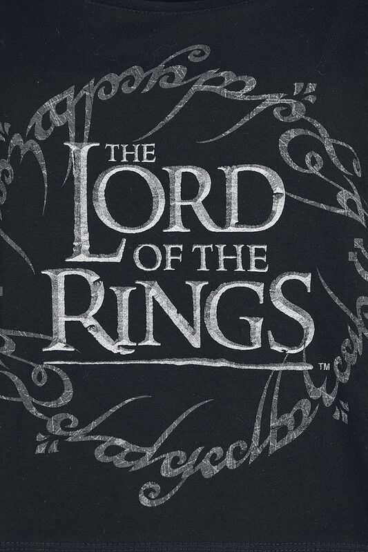Gothicana By Emp "Ring" T-Shirt Black By The Lord Of The Rings