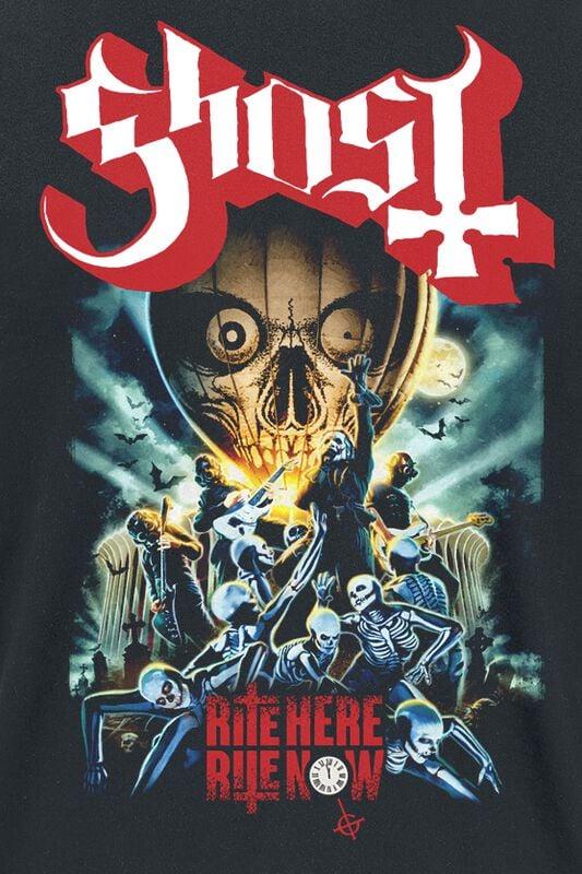 Gothicana By Emp "Rite Here Poster Tee" T-Shirt Black By Ghost