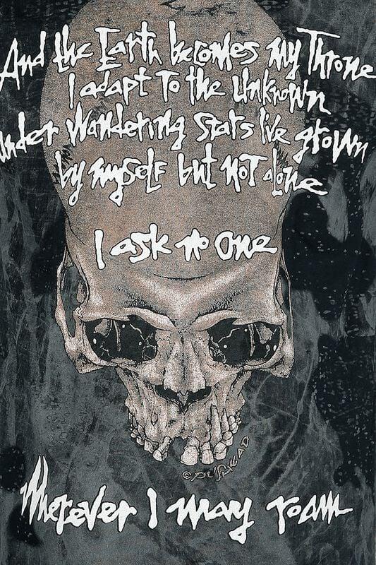 Gothicana By Emp "Roam All Over" T-Shirt Brown-black By Metallica