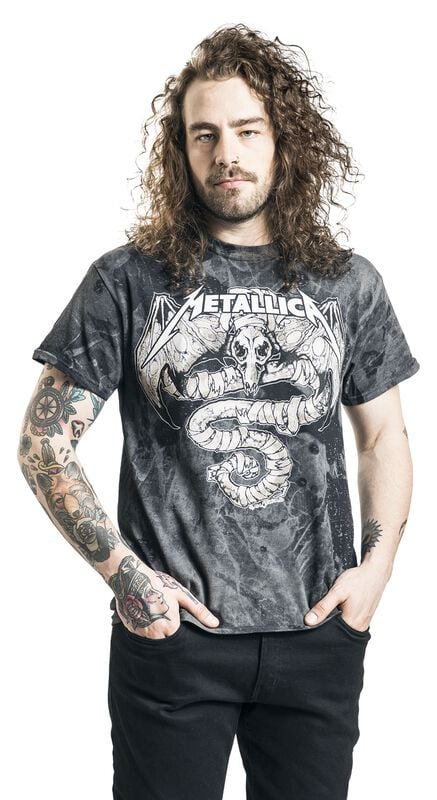 Gothicana By Emp "Roam All Over" T-Shirt Brown-black By Metallica