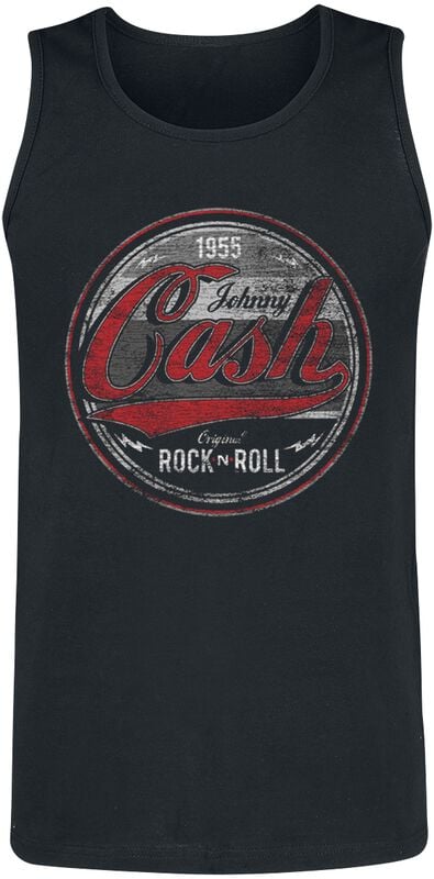gothicana by emp "Rock And Roll" Tanktop black by Johnny Cash