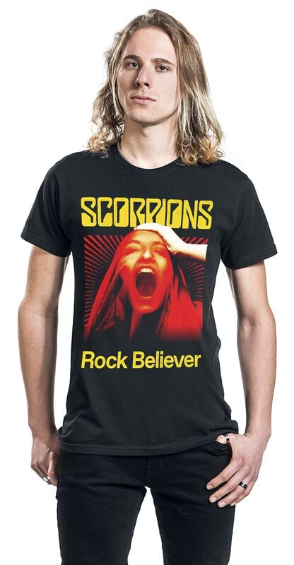 Gothicana By Emp "Rock Believer" T-Shirt Black By Scorpions
