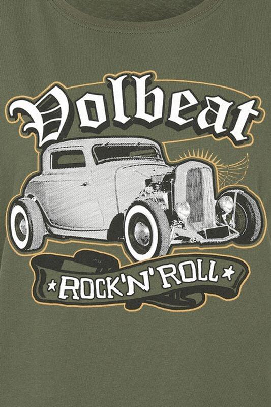 Gothicana By Emp "Rock'N'Roll" T-Shirt Olive By Volbeat