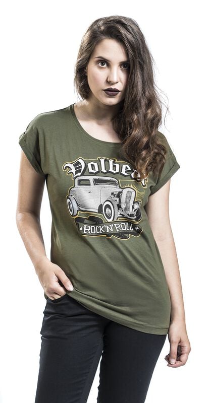 Gothicana By Emp "Rock'N'Roll" T-Shirt Olive By Volbeat