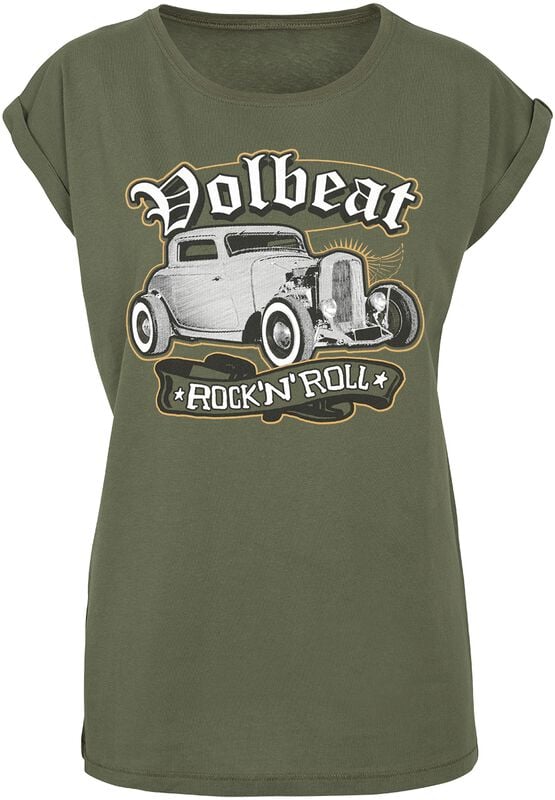 gothicana by emp "Rock'N'Roll" T-Shirt olive by Volbeat