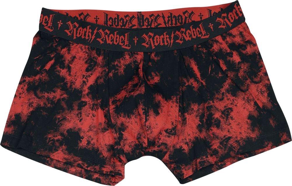 Gothicana By Emp "Rock Rebel By EMP" Boxers Set Black By Rock Rebel By EMP