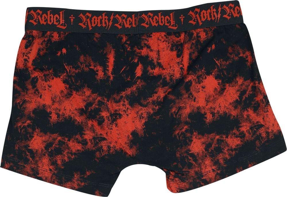 Gothicana By Emp "Rock Rebel By EMP" Boxers Set Black By Rock Rebel By EMP