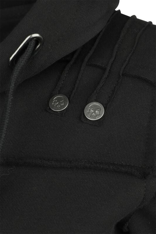 Gothicana By Emp "Rock Rebel X Route 66 - Hoody Jacket" Hoodie Jacket Black By Rock Rebel By EMP