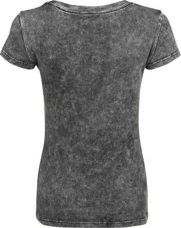 Gothicana By Emp "Rock Rebel X Route 66 - T-Shirt" T-Shirt Black By Rock Rebel By EMP