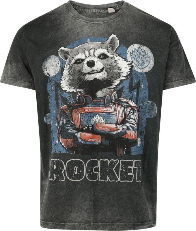 gothicana by emp "Rocket" T-Shirt dark grey by Guardians Of The Galaxy