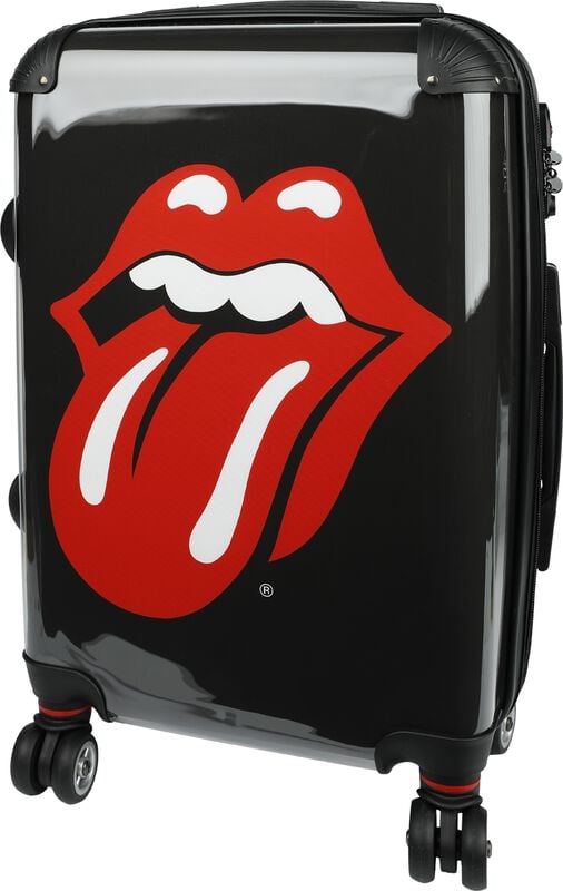 gothicana by emp "Rocksax - Classic Tongue" Travelling Bag black by The Rolling Stones