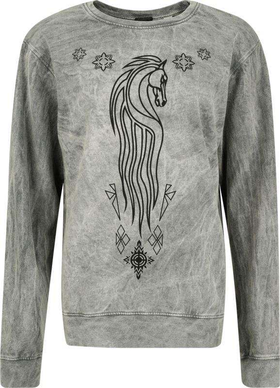 gothicana by emp "Rohan" Sweatshirt grey by The Lord Of The Rings