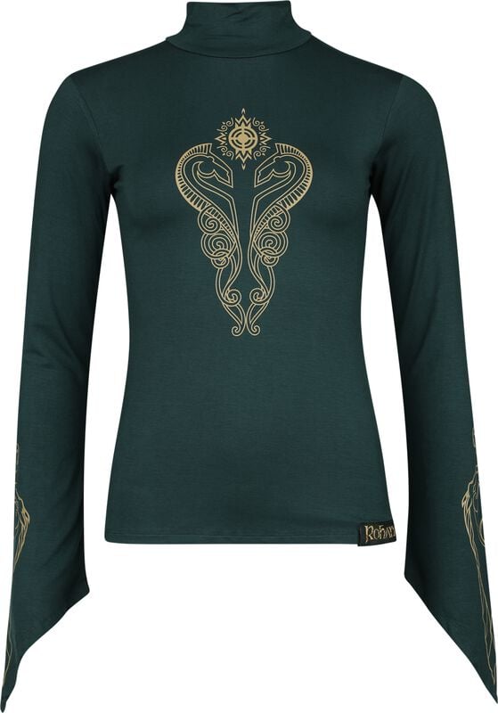 gothicana by emp "Rohirrim" Long-sleeve Shirt green by The Lord Of The Rings