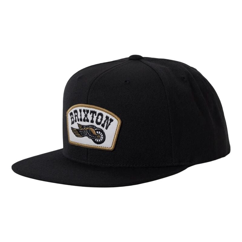 gothicana by emp "Roller Snapback" Cap black by Brixton