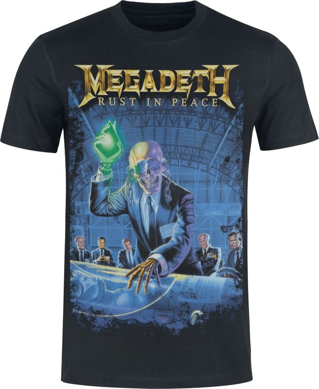 gothicana by emp "Rust in peace - Heavyweight" T-Shirt black by Megadeth