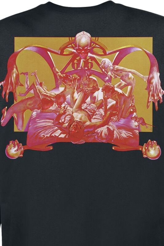 Gothicana By Emp "Sabbath Bloody Sabbath" Long-sleeve Shirt Black By Black Sabbath