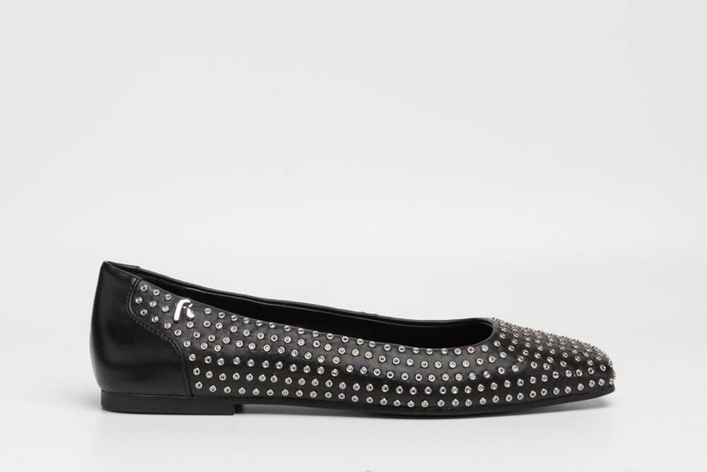 Gothicana By Emp "SABINE SHINY" Ballerinas Black By Replay Footwear