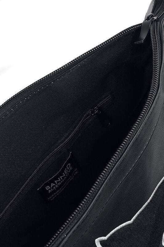 Gothicana By Emp "Sabrina" Handbag Black By Banned Alternative