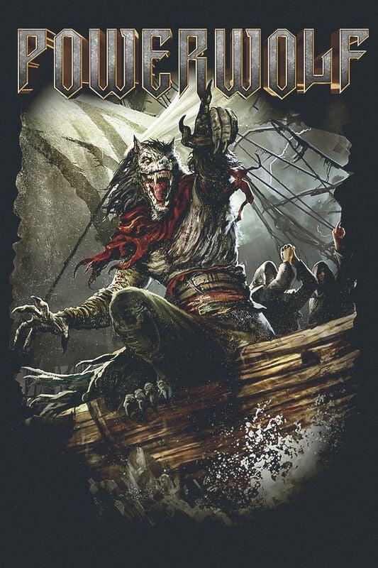 Gothicana By Emp "Sainted By The Storm" T-Shirt Black By Powerwolf