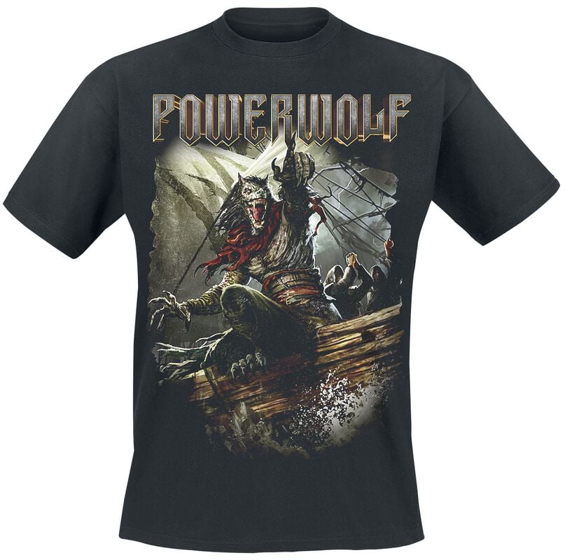 gothicana by emp "Sainted By The Storm" T-Shirt black by Powerwolf