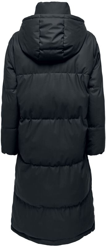 Gothicana By Emp "Sally Rain X-long 2-in-1 Puffer" Coats Black By Only