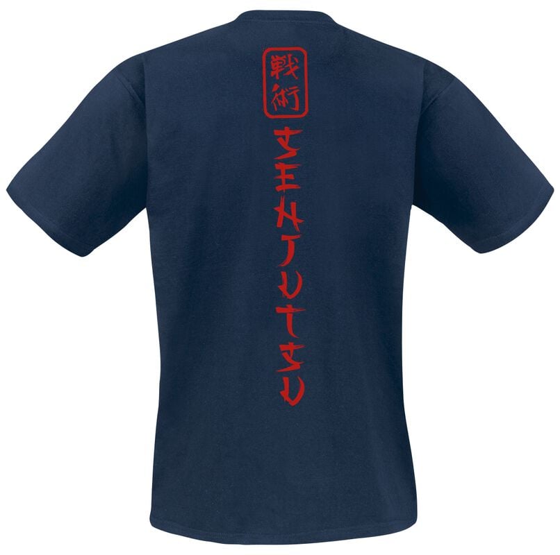 Gothicana By Emp "Samurai Eddie Pocket" T-Shirt Navy By Iron Maiden