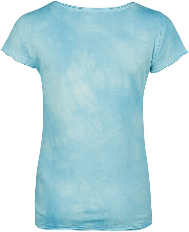 Gothicana By Emp "Sasha" T-Shirt Blue By Outer Vision
