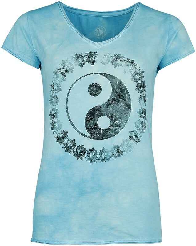 gothicana by emp "Sasha" T-Shirt blue by Outer Vision