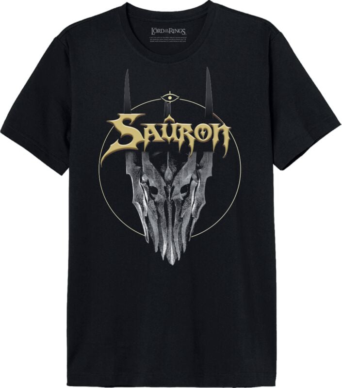gothicana by emp "Sauron's Helmet" T-Shirt black by The Lord Of The Rings