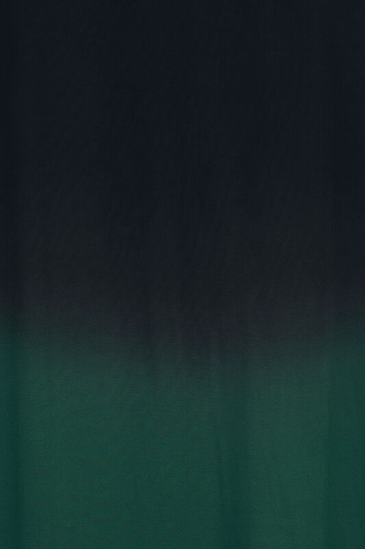 Gothicana By Emp "Save Tonight" Maxi Skirt Black-green By Black Premium By EMP