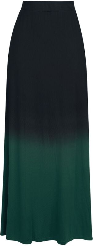gothicana by emp "Save Tonight" Maxi Skirt black-green by Black Premium by EMP