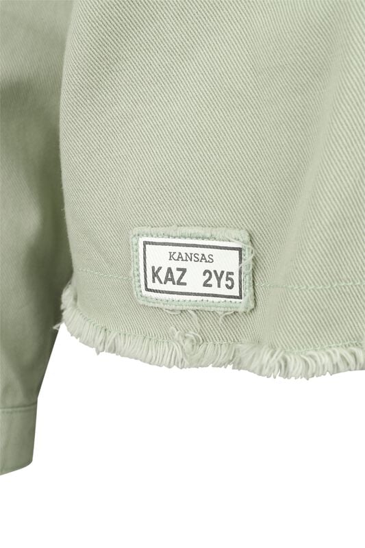 Gothicana By Emp "Saving People Hunting Things" Jeans Jacket Green By Supernatural