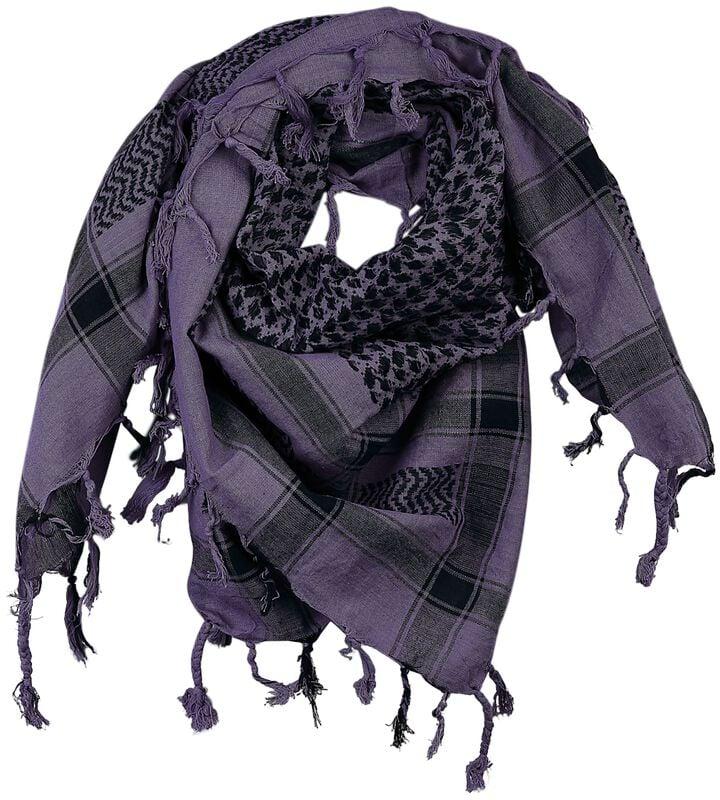 gothicana by emp "Scarf" Scarf purple-black by Rock Daddy