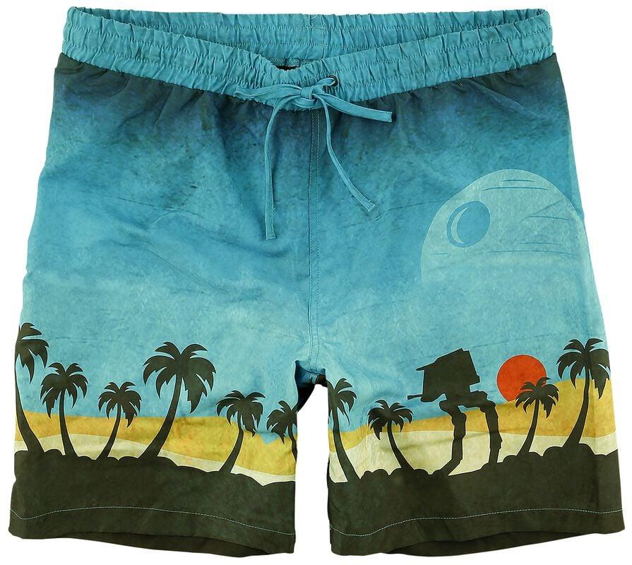 gothicana by emp "Scarif Surf" Swim Shorts multicolour by Star Wars