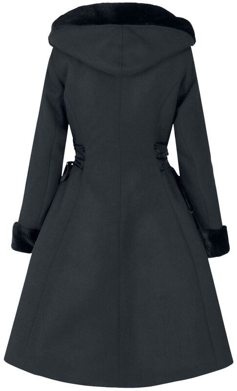 Gothicana By Emp "Scarlett Coat" Coats Black By Hell Bunny