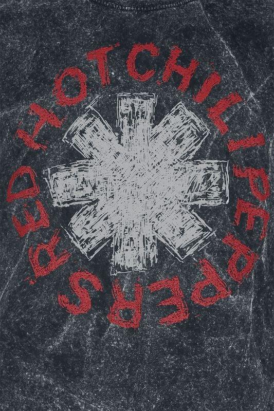 Gothicana By Emp "Scratch Logo" T-Shirt Black By Red Hot Chili Peppers