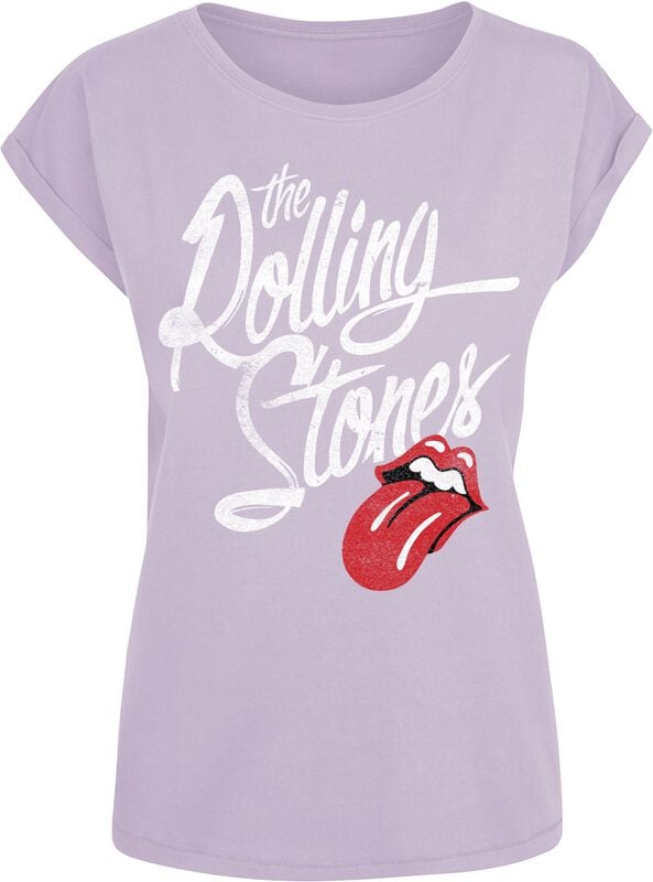 gothicana by emp "Script" T-Shirt lilac by The Rolling Stones