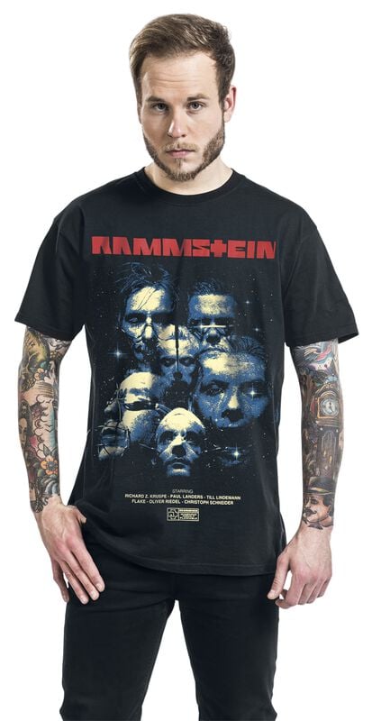 Gothicana By Emp "Sehnsucht Movie" T-Shirt Black By Rammstein