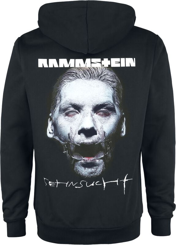 Gothicana By Emp "Sehnsucht Schneider" Hoodie Jacket Black By Rammstein
