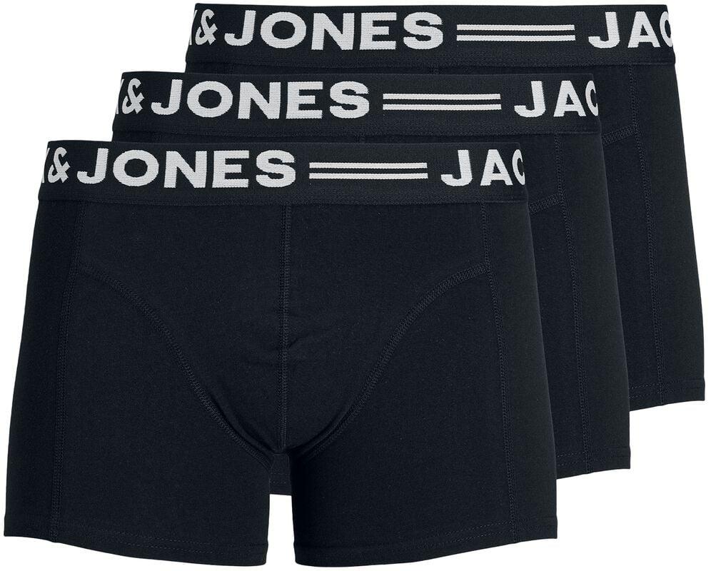 gothicana by emp "SENSE TRUNKS 3-PACK" Boxers black by Jack & Jones