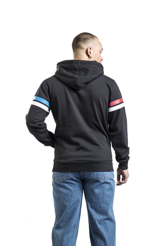 Gothicana By Emp "Sesame Street Fever - Elmo And Cookie Monster" Hoodie Black By Sesame Street