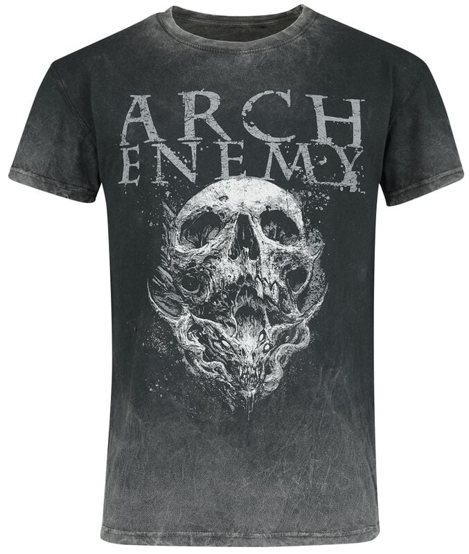 gothicana by emp "Set The Flames" T-Shirt grey by Arch Enemy