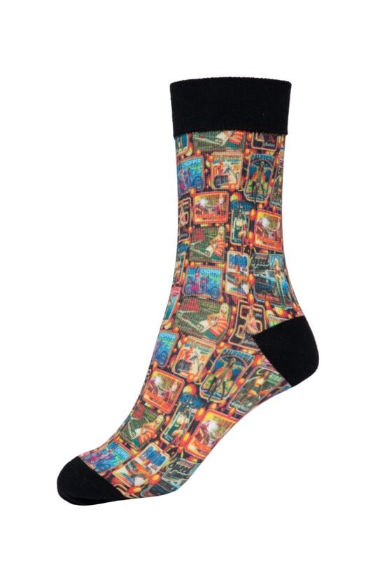 Gothicana By Emp "Seventies Socks" Socks Black By King Kerosin