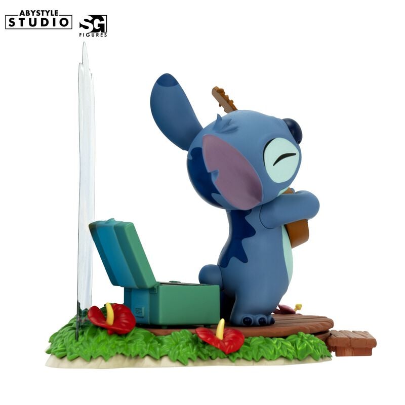 Gothicana By Emp "SFC Super Figure Collection - Stitch Guitar" Collection Figures By Lilo & Stitch