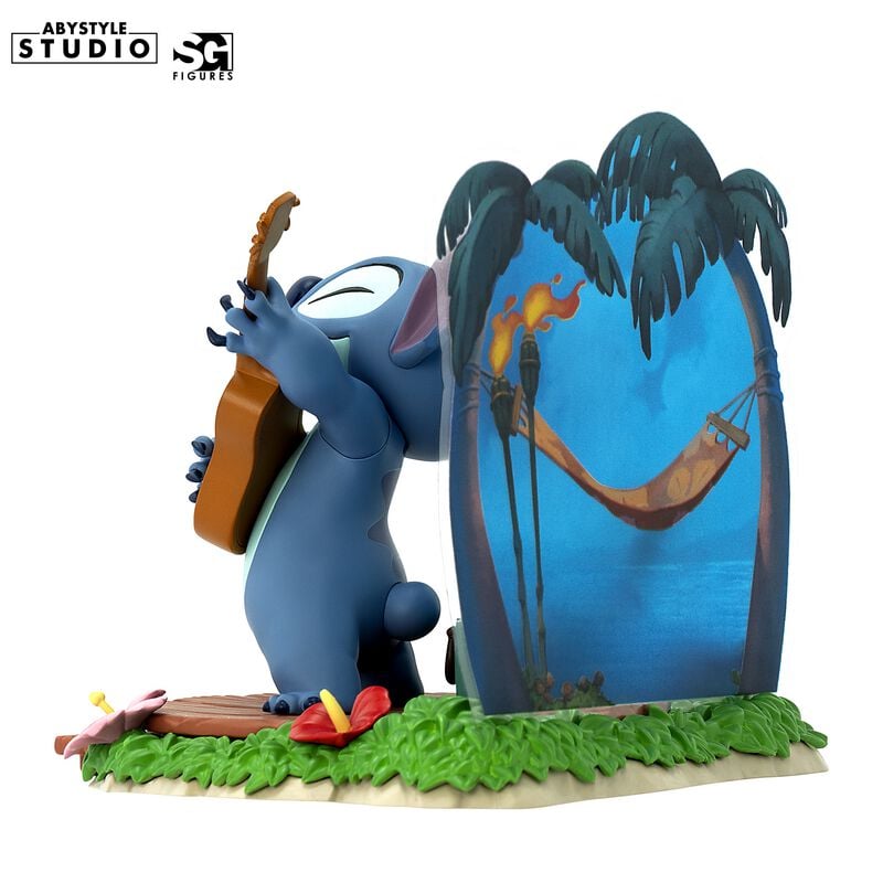 Gothicana By Emp "SFC Super Figure Collection - Stitch Guitar" Collection Figures By Lilo & Stitch