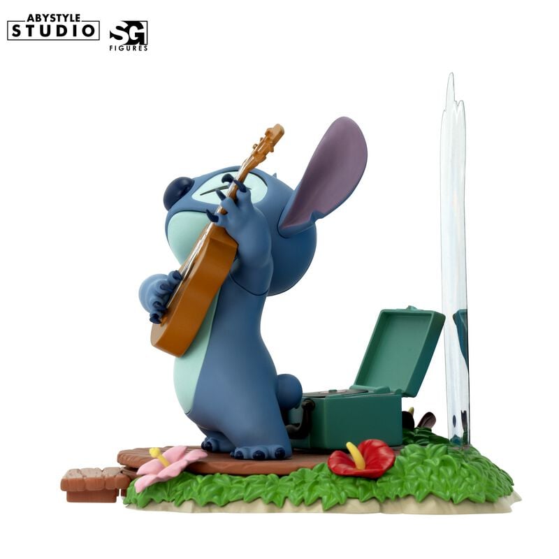 Gothicana By Emp "SFC Super Figure Collection - Stitch Guitar" Collection Figures By Lilo & Stitch