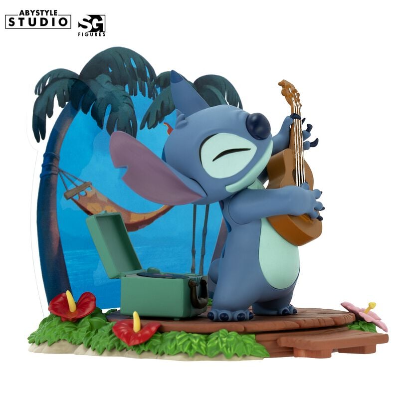 gothicana by emp "SFC Super Figure Collection - Stitch Guitar" Collection Figures by Lilo & Stitch