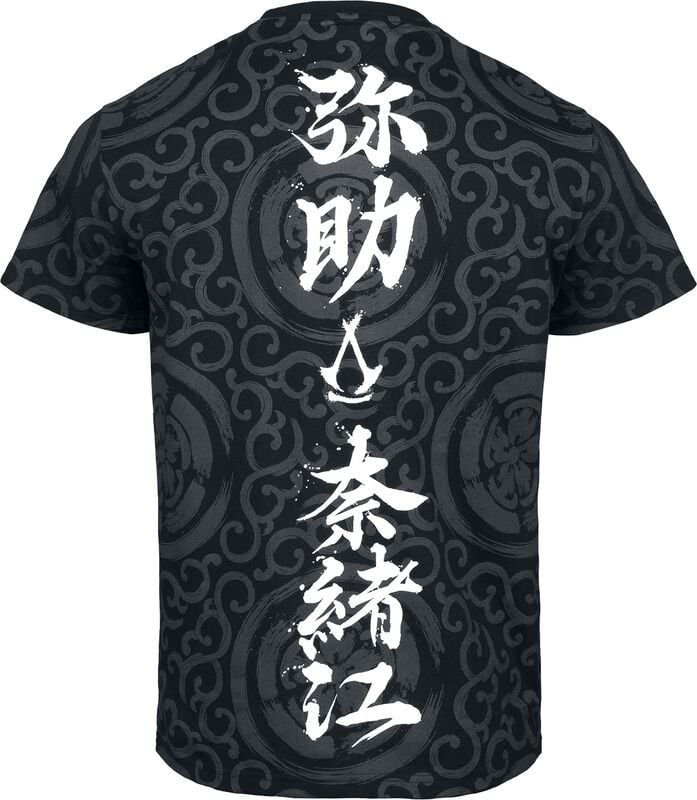 Gothicana By Emp "Shadows Kanji Clan" T-Shirt Black By Assassin's Creed