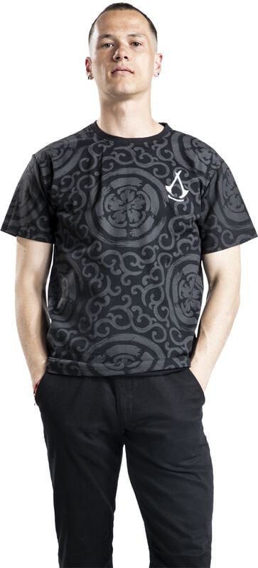 Gothicana By Emp "Shadows Kanji Clan" T-Shirt Black By Assassin's Creed