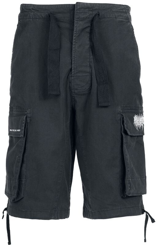 gothicana by emp "Shakta Shorts" Cargo Trousers black by Chet Rock
